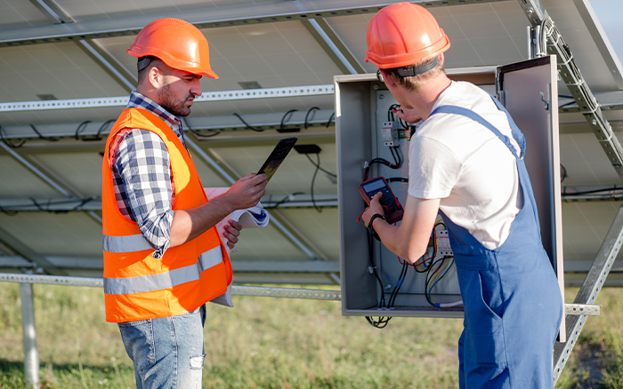 The rationale behind installing the solar panels in Delaware